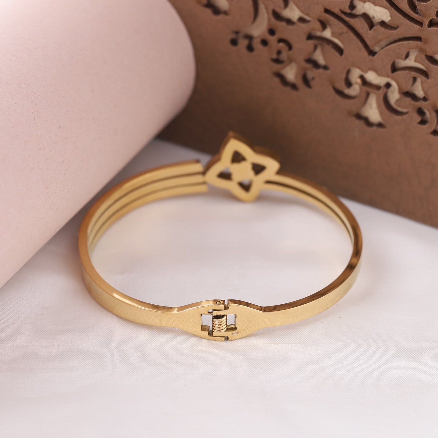 Elora Golden Bloom Luxe Crystal Bracelets