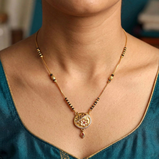 Elora Heritage Bloom Mangalsutra
