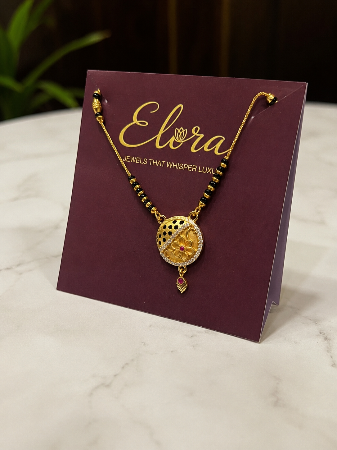 Elora Heritage Bloom Mangalsutra