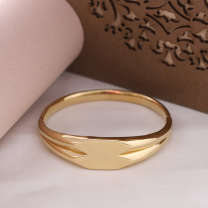 Elora Classic Majesty Gold-Plated kada bracelets