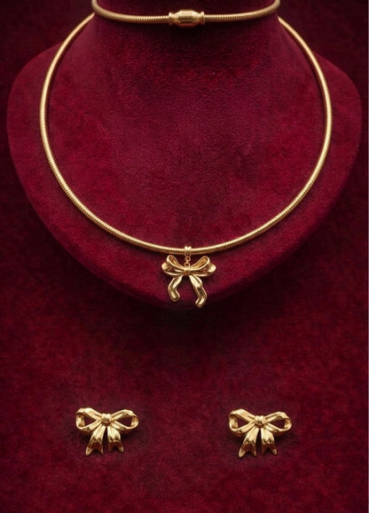 Elora Golden Ribbon Elegance Set