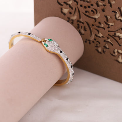 Elora Emerald Serpent Luxe Designer Bracelets