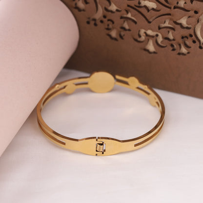 Elora Noir Éclat Enamel Crystal Bracelets