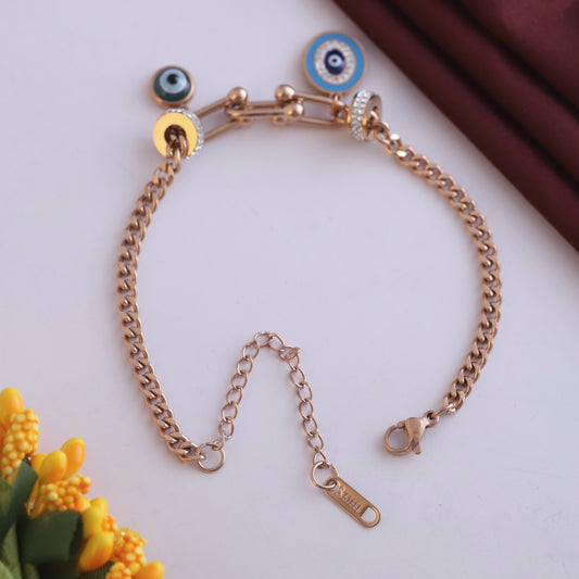 Elora Mystic Blue charm bracelet