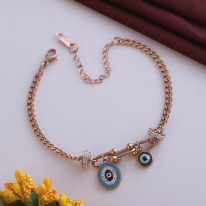 Elora Mystic Blue charm bracelet