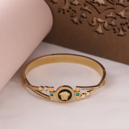 Elora Regal Medusa Luxe Gold Bracelets