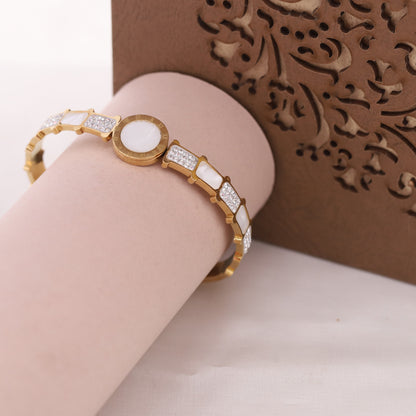 Elora Ivory Elegance Mother-of-Pearl Bracelet