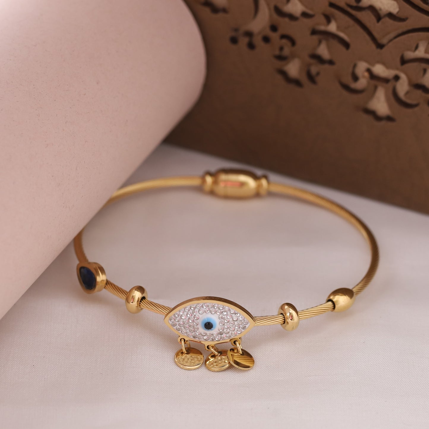 Elora Evil Eye Charm Guardian Bracelet